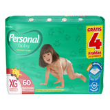 Fraldas Personal Baby Protect Sec Xg