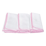 Fraldas Tecido Duplo Croche Menina Pinte Borde 70x68 C 3und
