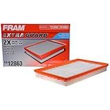 FRAM Filtro De Ar De Motor De Substituição Extra Guard CA12863 Para Mercedes Benz C300 CLE300 E GLC300 2 0L Oferece Proteção De Filtro De Até 12 Meses Ou 12 000 Milhas