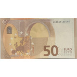 França 50 Euros De 2 017 Letra U Ass Lagarde