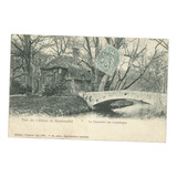 França Anos 20 Cartão Postal Circulado Parque Rambouillet