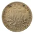 França Moeda 50 Centimes 1908 Prata