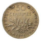 Franca Moeda 50 Centimes