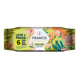 frances -frances Sabonete Francis Brasilidade Capim Limao Kit Com 6 80g Cd