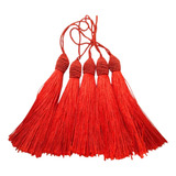 Franja Tassel Pingente Poliéster Tamanho 9cm Com 100 Un
