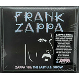 Frank Zappa Cd Duplo 88 The Last U s Show Lacrado