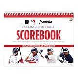 Franklin Sports Caderno De Pontuação De Beisebol Softbol Livro De Pontuação Para Jogo Oficial De 25 Pontos De Treinamento De Estatísticas