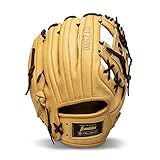 Franklin Sports Luva De Beisebol De Campo Luva De Beisebol Masculina Para Adultos E Jovens CTZ5000 Luva De Couro De Vaca Camelo 29 2 Cm I Web Para Campos Internos