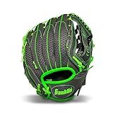 Franklin Sports Luva De Beisebol Unissex Adulto Com A Mão Direita Franklin Sports Kids Baseball Softball Tball Luva Para Meninos Meninas Shok Grafite Limão 10 5 Polegadas EUA