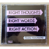 franz ferdinand-franz ferdinand Franz Ferdinand Right Thoughts Cd Importado Lacrado