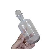 Frasco Antigo De Vidro Decorativo- 18 X 6 Cm- 300 Gramas
