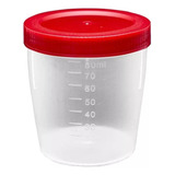 Frasco Coletor Universal Pote Urina 80 Ml Estéril Caixa 500