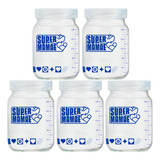 Frasco De Vidro P Leite Materno C Graduação 200ml 5 Unids