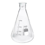 Frasco Erlenmeyer Boca Estreita 3l 3000ml