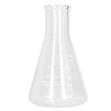 Frasco Erlenmeyer De Boca Estreita Vidro De Borosilicato Espesso Para Química De Laboratório 250ml Durabilidade Aprimorada Para Pesquisadores Científicos