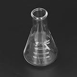 Frasco Erlenmeyer Frascos Cônicos Erlenmeyer De Vidro 250ml Vidro Borossilicato Espessado De Boca Estreita Para Química De Laboratório