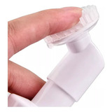 Frasco Espumador Pump Com Escova 180ml Limpeza Facial