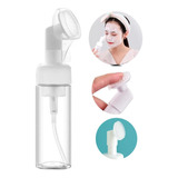 Frasco Espumador Pump Escova De Silicone Macia Para Rosto