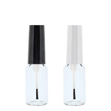 Frasco Para Esmalte 5ml De Vidro Com Tampa 100 Unidades 