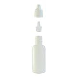 Frasco Plástico Branco C Conta Gotas 30ml 100 Peças Branca 