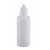 Frasco Plástico De 30ml Conta Gotas 1000un Tampa Lacre 