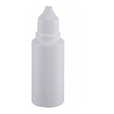 Frasco Plástico De 30ml Conta Gotas 100un Tampa Lacre 