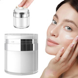 Frasco Pump Vácuo Pote Dosador Recarregável Creme Cosmético