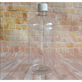 Frascos Plásticos Transparentes 1 Litro Kit C 10 Pçs