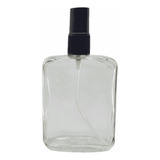Frascos Vidro Quadrado Para Perfume 100 Ml Válvula Spray