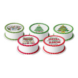 Frase Natal Papel Arroz Mini Bolo Redondo 10 Cm