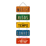 Frases Motivacionais Mdf Placa Decorativa