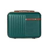 Frasqueira Mão Bordo Bolsa Maleta Necessaire Viagem Maquiagem 14 Polegadas VERDE VERDE 