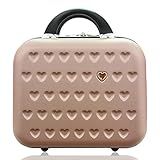 Frasqueira Rígida Em ABS Gladiador FRAC1 Rose Gold