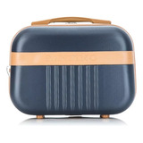 Frasqueira Santino Azul Marinho Abs Bolsa Bolsa De Viagem