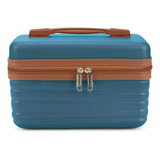 Frasqueira Viagem Sevilha Abs Rígida 14 Polegadas Polo King Cor Azul