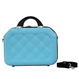 Frasqueiras Necessaire Bolsa Maleta De Mão Em ABS Viagem Praga Rígida Santino SDF401U Azul Claro 
