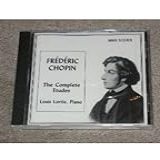 FREDERIC CHOPIN The Complete Etudes Louis Lortie Piano  Audio CD