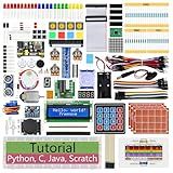 Freenove Ultimate Starter Kit Para Raspberry Pi 4 B 3 B 400 Tutorial Detalhado De 558 Páginas Código Python C Java Scratch 223 Itens 104 Projetos