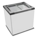 Freezer Horizontal Metalfrio 180 Litros Nf20slb Com Luz De 220v