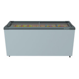 Freezer Horizontal Metalfrio 2 Portas De Vidro 405 Litros