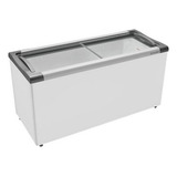 Freezer Horizontal Tampa De Vidro 505 Litros 220v Metalfrio