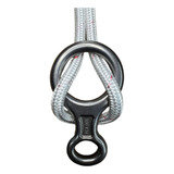 Freio 8 K2 Aço Inox 100 Kn Descensor Para Corda