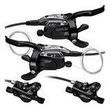 Freio À Disco Hidráulico Shimano Acera Br m3050 Par 3x9v