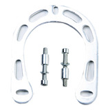 Freio De Bicicleta V brake Booster Ferradura Alumínio Cores Cor Prata