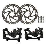 Freio Disco Bike Mecânico Disco Pinça Rotor 160 Absolute Kit