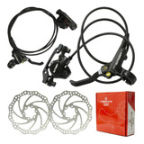 Freio Disco Hidraulico Bike Absolute Par C Discos