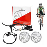 Freio Disco Hidráulico Bike Brutus Discos 160mm Absolute