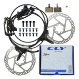 Freio Disco Hidráulico Bike Cly 160mm Conjunto Bicicleta