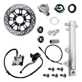 Freio Disco Kit Titan150 Mix Fan150 09 A 13 Sem Cubo Raio