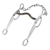 Freio Fernandinho Breque Bocal Leve Inox Para Cavalo